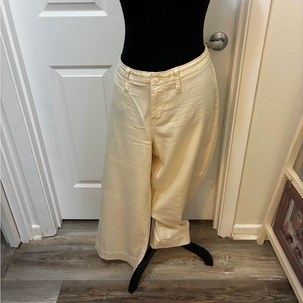 a new day Women's linen Straight Leg Pants